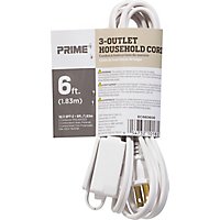 Prime Household Cord 3 Outlet 6 Feet - Each - Image 4