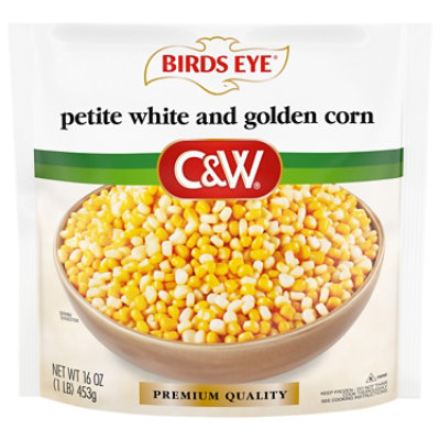  Birds Eye C&W Corn White & Golden Petite - 16 Oz 