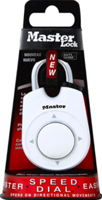 Master Lock Combination Lock Speed Dial - Each