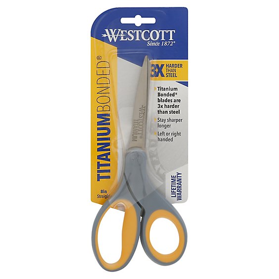 Westcott Scissors Titanium 8 Inch - Each