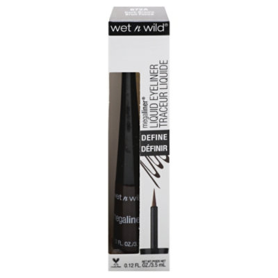 Wet N Wild Megaliner Eyeliner Liquid Dark Brown 872A - 0.12 Fl. Oz. - Image 3