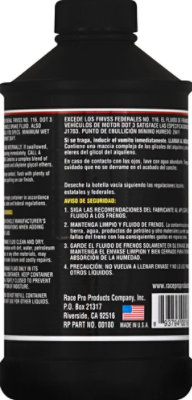 Race Pro Dot 3 Brake Fluid - 12 Oz - Image 3
