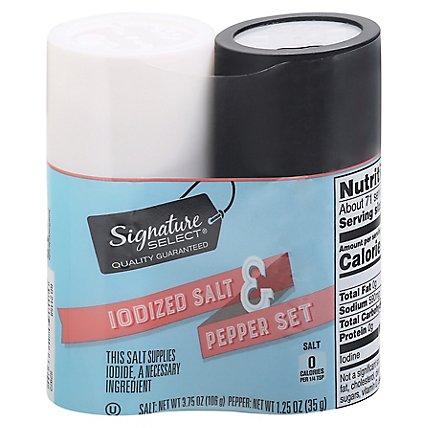 Signature SELECT Salt And Pepper Set - 5 Oz - Image 3
