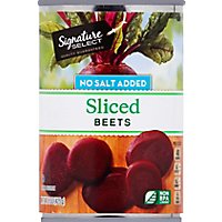 Signature SELECT Beets Sliced No Salt Added Can - 15 Oz - Image 2