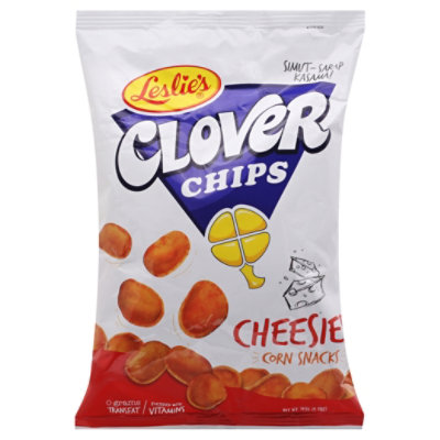 Leslie Clover Chips-Cheese - 5.46 Oz