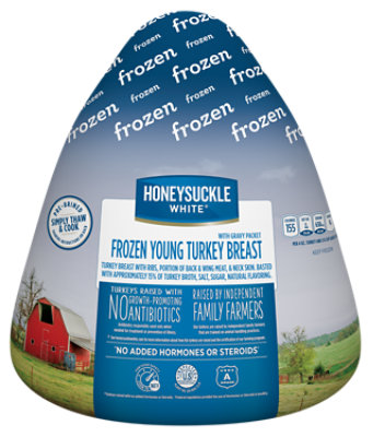 Honeysuckle White Turkey Breast Whole - Weight Between 06-08 Lbs