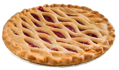 Pavilions Gourmet Cherry Lattice Pie 9 Inch - Each - Image 1