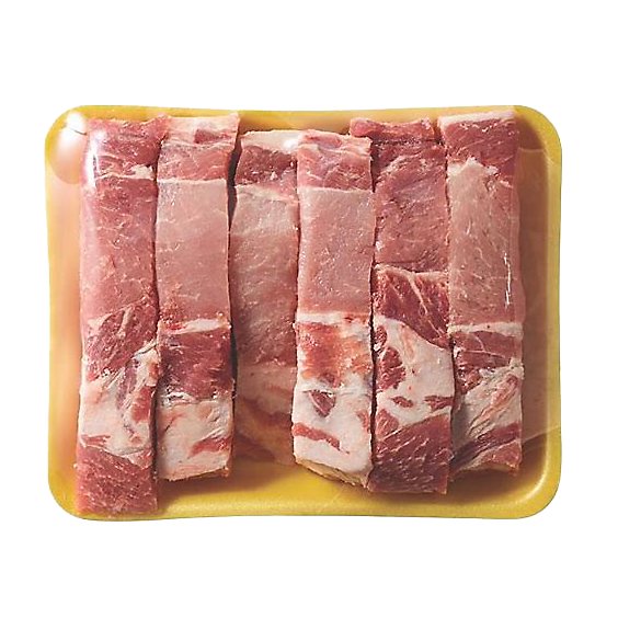 Meat Counter Pork Loin Country Style Ribs Boneless - 2 LB