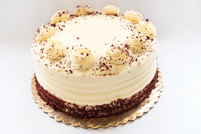 Bakery Cake 8 Inch 2 Layer Red Velvet - Each