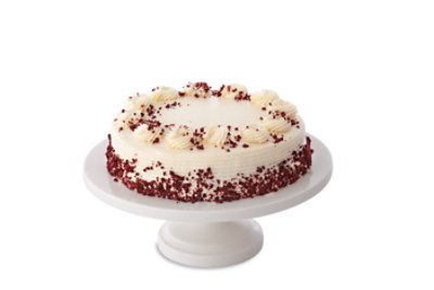 Bakery Cake 8 Inch 1 Layer Red Velvet - Each - Image 1