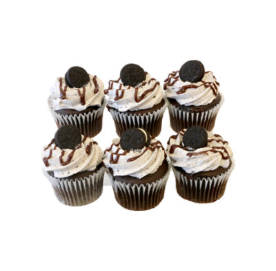 Bakery Cupcake Oreo 6 Count - Each