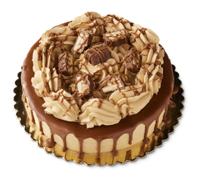 Bakery Cake 8 Inch 1 Layer Caramel - Each - Image 1