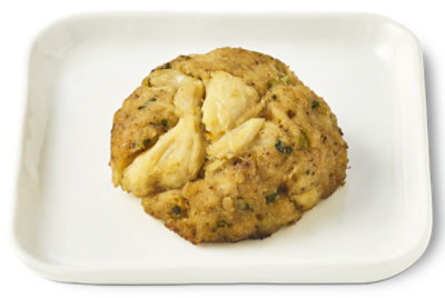Seafood Service Counter Crab Cakes Original Crab Cake Ea