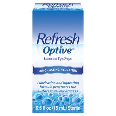 Refresh Optive Preserved Tears Lubricant Eye Drops - 0.5 Fl. Oz. - Image 3