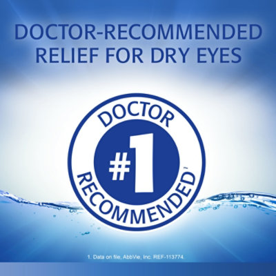 Refresh Optive Preserved Tears Lubricant Eye Drops - 0.5 Fl. Oz. - Image 5