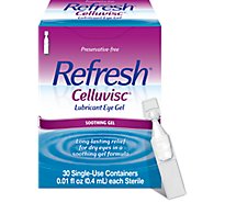 Refresh Celluvisc Non Preserved Tears Lubricant Eye Gel 30 Count - 0.01 Fl. Oz.