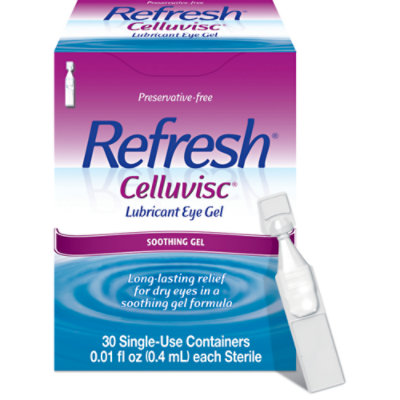 Refresh Celluvisc Non Preserved Tears Lubricant Eye Gel 30 Count - 0.01 Fl. Oz.