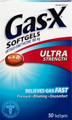 Gas X Softgels Ultra - 50 Count - Image 2