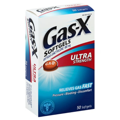 Gas X Softgels Ultra - 50 Count - Image 1