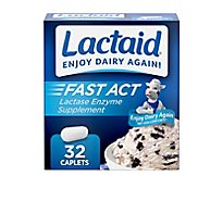 Lactaid Fast Act Caplets - 32 Count