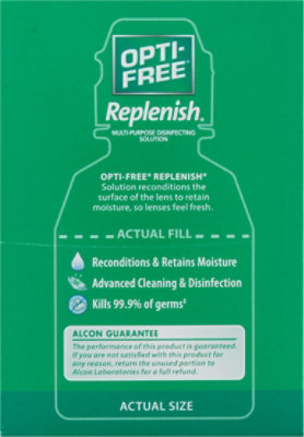 Opti Free Replenish Disinfecting Solution Multi-Purpose Enhanced Comfort - 2 Fl. Oz. - Image 5