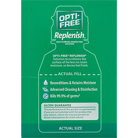 Opti Free Replenish Disinfecting Solution Multi-Purpose Enhanced Comfort - 2 Fl. Oz.