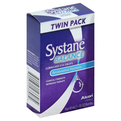 Alcon Systane Eye Drops Lubricant - 2-.34 Fl. Oz.