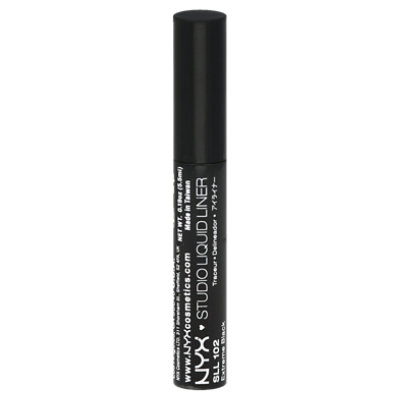NYX Professionals SLL 102 Extreme Black Studio Liquid Liner - 0.19 OZ - Image 1