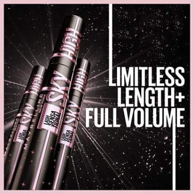 Maybelline Lash Sensational Sky High Washable Mascara Makeup Cosmic Black - 0.24 Fl. Oz. - Image 5