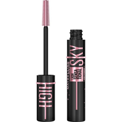 Maybelline Lash Sensational Sky High Washable Mascara Makeup Cosmic Black - 0.24 Fl. Oz. - Image 3