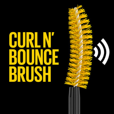 Maybelline Volum' Express Colossal Curl Bounce Washable Mascara Blackest Black - 0.33 Fl. Oz. - Image 3