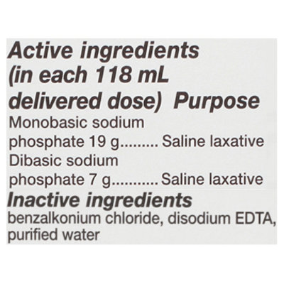 Fleet Saline Enema - 4.5 Fl. Oz. - Image 4