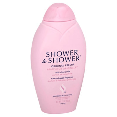 Shower to Shower Sport Absorbent Body Powder, 13 oz 