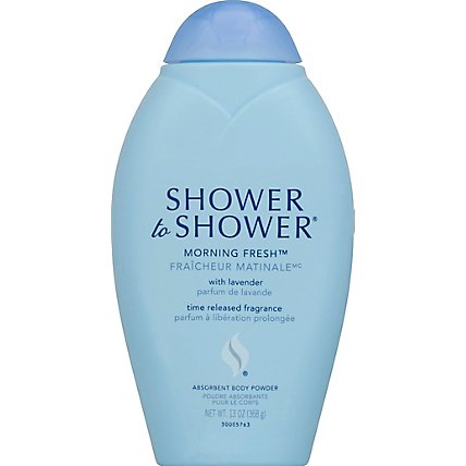 Shower to Shower Body Powder Morning Feshr - 13 Oz - Image 2