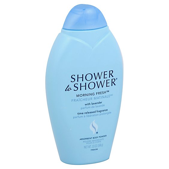 Shower to Shower Body Powder Morning Feshr - 13 Oz