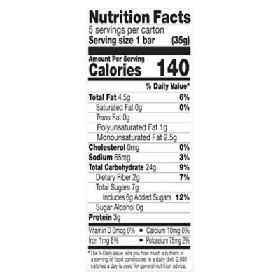 KIND Healthy Grains Vanilla Blueberry Gluten Free Snack Bars - 5-1.2 Oz - Image 3