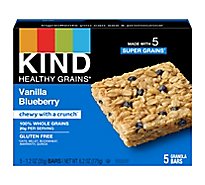 KIND Healthy Grains Granola Bars Vanilla Blueberry - 5-1.2 Oz