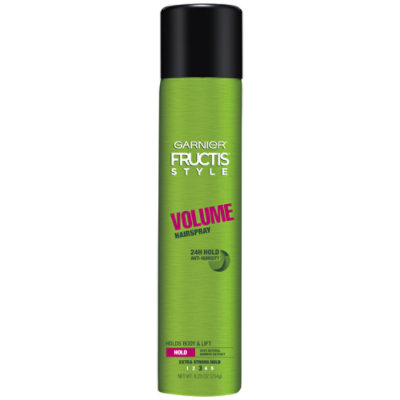 Garnier Fructis Style Hairspray Full & Plush Volume 24H Hold Extra Strong Hold 3 - 8.25 Oz