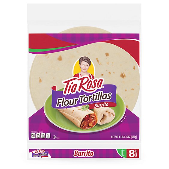 Tia Rosa Flour Tortillas Burrito - 21.5 Oz