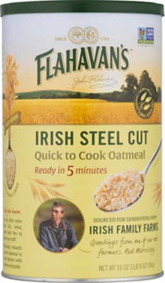 Flahavans Oatmeal Irish Steel Cut Quick to Cook - 24 Oz - Image 2