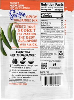 Frontera Guacamole Mix Spicy - 4.5 Oz - Image 6