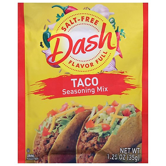 Mrs Dash Seasoning Mix Salt Free Taco - 1.25 Oz