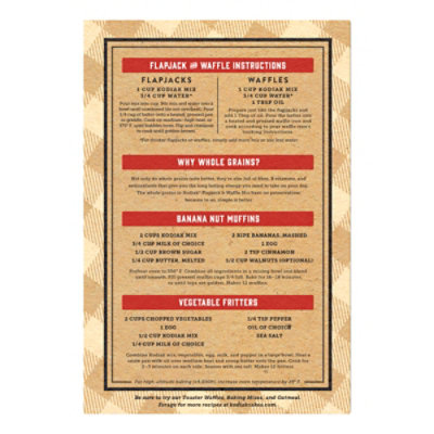 Kodiak Buttermilk & Honey Flapjack & Waffle Mix Box - 24 Oz - Image 5