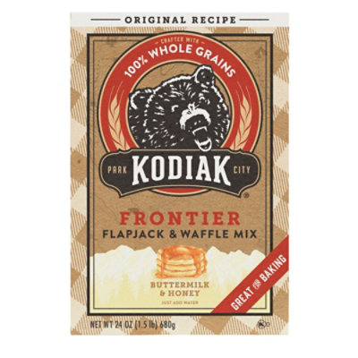 Kodiak Buttermilk & Honey Flapjack & Waffle Mix Box - 24 Oz - Image 2