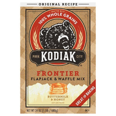 Kodiak Buttermilk & Honey Flapjack & Waffle Mix Box - 24 Oz
