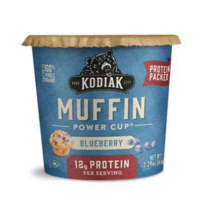 Kodiak Blueberry Muffin Power Cup - 2.29 Oz - Image 3