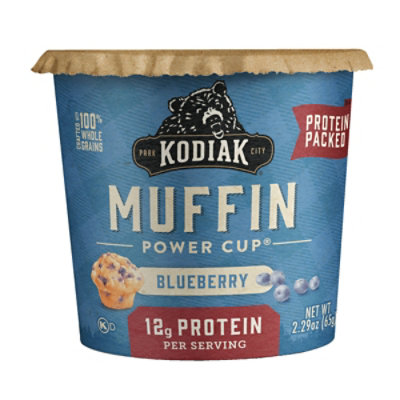 Kodiak Blueberry Muffin Power Cup - 2.29 Oz - Image 1