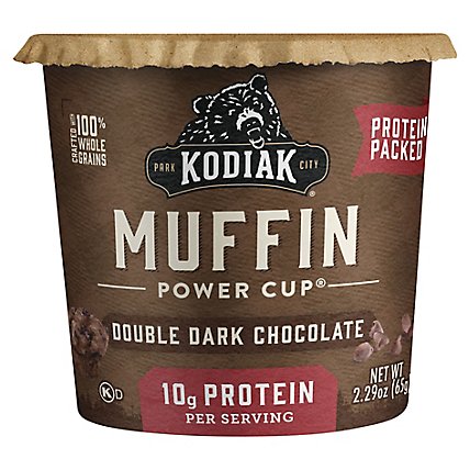 Kodiak Cakes Minute Muffins Muffin Mix Double Dark Chocolate - 2.36 Oz - Image 3