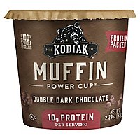 Kodiak Cakes Minute Muffins Muffin Mix Double Dark Chocolate - 2.36 Oz - Image 2