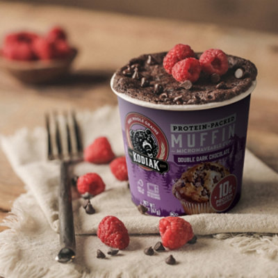 Kodiak Double Dark Chocolate Muffin Power Cup - 2.36 Oz - Image 2